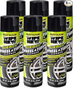 Wipe New Rust-Oleum 372668-6PK Fierce Wheel & Tire Cleaner, 20 oz, (Pack of 6)