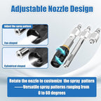 JOEJET M5 Twist Nozzle, Shooter Tip for Pressure Washer, 1/4'' Quick Connet, 3-7GPM