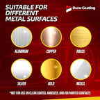 DURA-COATING TECHNOLOGY, Blue Premium Metal Polish - Perfect Brightener and Scratch Remover for Aluminum Wheels, Diamond Plate, Stainless Steel, Copper, Brass, & Nickel - (1/2 Gallon Bottle)
