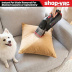 Shop-Vac 3-in-1 Cordless Spot Cleaner, Handheld Upholstery Cleaner with Spray, Rolling Brush and 5.5kPa Suction, 2 Water Tanks, USB-C Rechargeable
