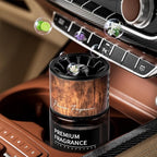 Kwak's Long Lasting Car Air Freshener - Aromatherapy for Car, Office,Home,160ML Natural Scents Air Fresheners for Men or Women(Black, Cologne)