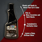ABRO Black Car Polish: Scratch Remover for Vehicles and Paint Scratch Repair Restorer Wax, Polishing Compound for Car Detailing, Paint Scratch Repair for Vehicles, Scratch Remover 16oz.