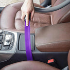Sealegend Dryer Lint Vacuum Attachment Compatible with Dyson V15 V12 V11 V10 V8 V7 Gen5 Cordless Vacuum Cleaner, Flexible Dryer Vent Cleaner Kit Lint Removal Tool Purple