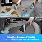 Carpet Cleaner Machine, 18Kpa Powerful Suction, Spot Cleaner & Pet Stain Remover, Self-cleaning, Large Dual Water Tank, Deep Cleaning for Carpet, Area Rugs, Upholstery, Cars, H6