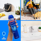 Ozium 8 Oz. Air Sanitizer & Odor Eliminator for Homes, Cars, Offices and More, Vanilla Scent, Pack of 6