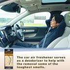 Worldwide Nutrition Tyler AutoGlam Car Air Fresheners - French Market Scent - 6 Pack with Multi-Purpose Keychain