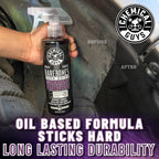 Chemical Guys Bare Bones Premium Dark Shine Spray - For Undercarriage, Wheel Wells & Trim - Deep Black Finish, Non-Greasy, Safe for Cars, Trucks, SUVs, RVs - 128 oz (1 Gallon)