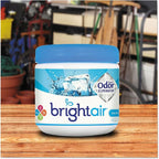 Bright Air 900090 Solid Air Freshener and Odor Eliminator, Cool and Clean Scent, Blue, 14 Ounces