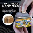 ABRO Car Air Fresheners: Canned, Spill Proof Airfreshener for Home, Office, or Car Accessories Interior, Lasts Up to 60 Days - 3Pck Pineapple Vacation