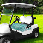 ENYORSE Golf Cart Seat Covers - Ethnic Style Golf Cart Towel Blanket for 2/4 Seater, Soft & Breathable Microfiber, Keeps Seats Cool & Comfortable, 51”x31”, Fits EZGO/Yamaha/Club Car