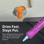 Next Phase – Hot Pink Tamper Seal Inspection Paint – Tamper-Proof Security Marker for Bolts, Fasteners & Assemblies – Quick-Drying – Automotive & Industrial Use – 1.5 oz Hot Pink