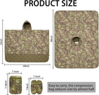 Poncho Liner Hoodie with Pocket Insulated Military Sleeping Bag Water Resistant for Outdoor Camping Travel Survival Hunting Car Emergency
