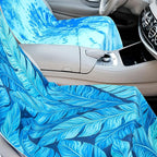 4 Pack Car Seat Towel Covers with Storage Bag 63 x 32 Inch Athletic Running Towel Seat Sweat Washable Non Slip Cover Gift for Car Outdoor Sport Activities (Ocean Landscape)