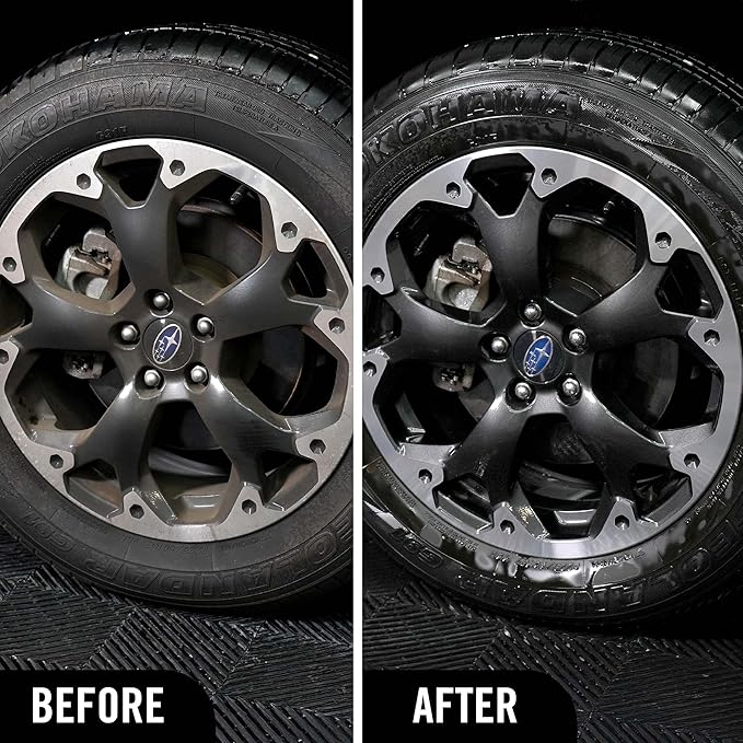 Turtle Wax 53734 Hybrid Solutions Hyper Foam Wheel and Tire Cleaner, Spray on Heavy Duty Formula for Both Wheels and Tires, Brake Dust Remover, Clean and Prep for Tire Shine, 23 oz. (Pack of 1)