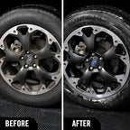 Turtle Wax 53734 Hybrid Solutions Hyper Foam Wheel and Tire Cleaner, Spray on Heavy Duty Formula for Both Wheels and Tires, Brake Dust Remover, Clean and Prep for Tire Shine, 23 oz. (Pack of 1)
