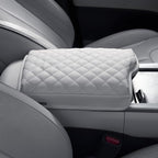 KMMOTORS Center Console Cover for Palisade(2019-2025), Thick Armrest Cushion, Console Protector, Palisade Accessories, Funda de consola Palisade (Palisade, Light Gray)