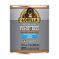 Gorilla Patch & Seal Liquid Rubber Waterproof Sealant, Crystal Clear, 32 Ounce (Pack of 1) - Seals Out Water, Air, and Moisture
