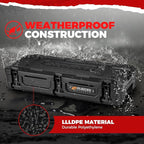 RUGCEL 58L Waterproof Dry Box - Heavy-Duty Overland & Off-Road Storage Case for Car Camping Equipment, Roof Gear & Vehicle Luggage,41in*17in*8.5in