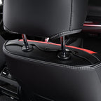 FLORICH Leather Seat Covers, Seat Covers Full Set, Car Seat Protectors 5 Seats,Automotive Seat Covers Fit for Most Cars Trucks-Black&Red