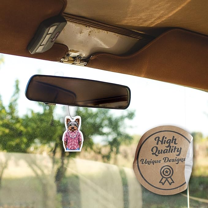 Air Freshener Scented With Essential Oils By Fresh Fresheners (Yorkie Lover)