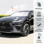 Windshield Sun Shade Front Window Sunshade Sun Blocker Fit for 2023 2024 2025 2026 Lexus RX Accessories Keep Car Interior Cool