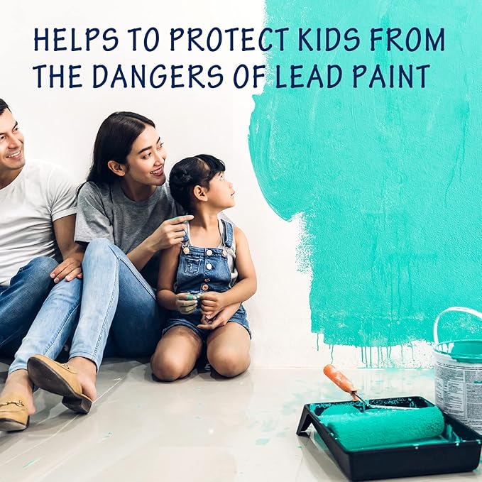 Lead Seal 'n Stop Lead Encapsulant Coating, Stops and Encapsulates Interior and Exterior Lead Based Paints, Long Term Protection for Your Entire Family, 1/2 Gallon