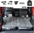 JOYTUTUS SUV Air Mattress for Camping w/Air Pump Compatible with Wrangler JL, Comfort SUV Inflation Mattress w/2 Pillows for 2018-2026 Wrangler JL 4 Door (Don't for 4XE) - Dark Grey