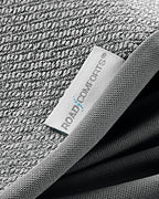 Road Comforts Full Set Car Seat Covers Front Rear Seat Cover Low Back, Flax Seat Protector, Airbag Compatible, Universal Fits for Most Cars, Truck, SUV, Vans Gray