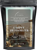 Lapew Butt Naked Carpet Deodorizer Powder - Pet Safe Freshener for Vacuuming | Scented Odor Eliminator for Home | 36 oz