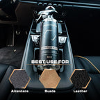 Blackline Leather Cleaner and Conditioner Care Kit - 2 (16 Fl Oz) Bottles - Effectively Cleans And Conditions Leather Car Interiors, Bags, Furniture, Appparel And More
