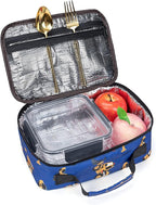CAMTOP Lunch Box Kids Boys Insulated Lunch Cooler Bag Reusable Lunch Tote Kit for School Travel