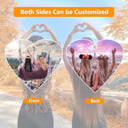 Custom Air Fresheners with Picture - Personalized Double Sided Photo Air Freshener for Car - Customized Face Air Freshener - Custom Birthday Gift, Photo Gift for Men Women