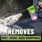 Chemical Guys Foam Blaster 6 Car Wash Gun, Chemical Guys Foam Gun, and Chenille Scratch-Free Microfiber Wash Mitt - Connects to Any Garden Hose for Thick Suds - Safe for Cars, Trucks, SUVs - 2 Items