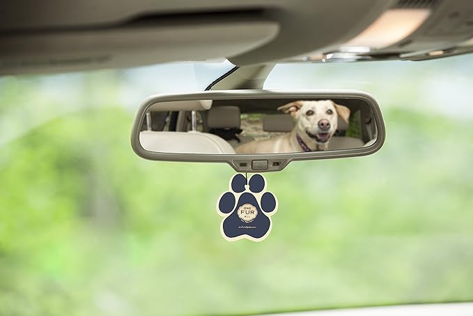 One Fur All Pet House Car Air Freshener - Moonlight Pack of 4 - Non-toxic Car Air Freshener - Pet-Friendly Air Freshener For Small Spaces & Car - Hanging Odor Eliminating Air Freshener