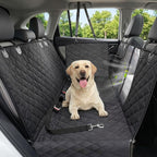 Victoper Dog Car Seat Cover, Heavy Durable Dog Seat Cover for Back Seat, 100% Waterproof Scratch Proof Nonslip Dog Hammock for Car with Side Flap, Pet Back Seat Covers Large 60" W x 64" L
