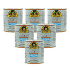 Gorilla Patch & Seal Liquid Rubber Waterproof Sealant, Crystal Clear, 32 Ounce (Pack of 6) - Seals Out Water, Air, and Moisture