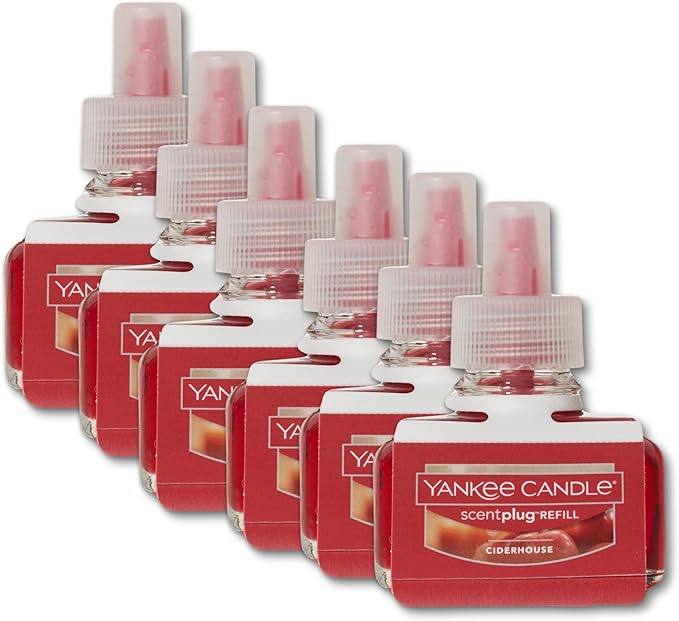 Yankee Candle ScentPlug Refill, Ciderhouse, 1 CT (Pack of 6)