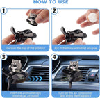 Car Air Fresheners Cartoon Pilot Automotive Air Outlet Propeller Cute Car Diffuser Creative Car Perfume Decoration for Car Vent Clips Car Vent Clip Air Freshener Accessories for Women Men