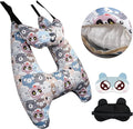 Car Pillow for Kids, Kids & Adults Car Neck Head Support Cushion Set,Travel car seat Safety Pillow,h Shape car Sleeping Pillow Kids,Pillow case can be Disassembled and Washed (A)