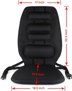 FOMI Gel High Chair Back Support and Seat Cushion | Adjustable Lumbar Pillow Placement for Upper Lower Thoracic, Coccyx, Pressure Sore Pain Relief | for Car, Office Chair, Gaming | Posture Aid