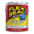 Flex Seal Liquid, Rubber Coating Sealant, Waterproof, Flexible, Breathable, and UV Resistant, Roof Repair, Basements, RV, Campers, Trailers, Marine, EPDM, Masonry, White, 1 Gallon