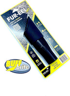 Buff Brite Pet Grooming Tool Fur-EEL FANG PRO Cat & Dog Hair Remover, Black