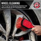 Adam's Polishes Wheel & Tire Cleaner 16oz - Professional All in One Car Wash Wheel Well Cleaning Spray for Car Detailing | Safe On Most Rim Finishes