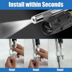 JOEJET Shooter Tip M5 Twist Nozzle, Long Range Soap Nozzle for 3-7 GPM