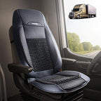 Semi Truck Beaded Seat Covers, Cooling Car Seat Cushion for Back Support, Anti-Sweat Seat Covers for Trucks, Universal Fit for Volvo, Kenworth, Freightliner, Improved Comfort & Durability (2)