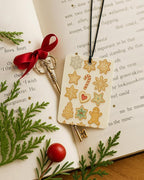 Vintage Christmas Berry Car Air Freshener 4 Pcs, Retro Christmas Snowflake Gingerbread Xmas Tree Hanging Air Freshener for Cars Closet Drawer Books, Xmas Car Accessories Mirror Decor for Women