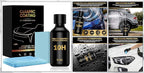 Premium 10H Graphene Ceramic Coating Kit (1x50ml) - Ultra-Durable Car Protection, Car Detailing Kit, High Gloss Finish, Easy to Apply