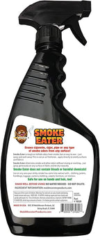 Smoke Eater Odor Eliminator Spray, Sea Breeze, 22 oz — Breaks Down Smoke Odor at the Molecular Level — Works on Fabric, Cars, Furniture — Made in USA