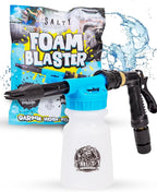 Salty Captain Foam Cannon For Hose – The Ultimate Foam Blaster that Connects to Any Garden Hose – Professional Car Wash Gun & Boat Wash with Concentration Adjustment – Scratch-Free Cleaning for Boats