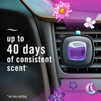 Febreze Car Air Freshener Vent Clip Gain Moonlight Breeze Scent, .07 oz. Car Vent Clip, Pack of 3 and Stay-Fresh Storage Case